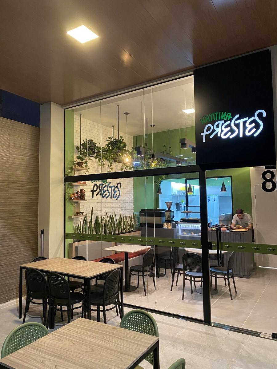 Letreiro da Kantina Prestes